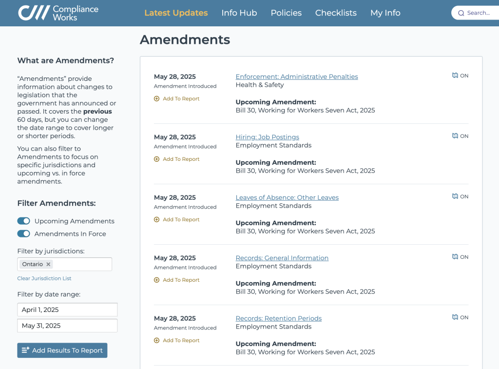 Amendments